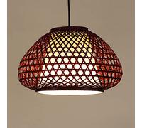 American Retro Style Lantern Hand Made Bamboo Ceiling Lamp Rural Pastoral Pendant Light Hotel Tea House Chandelier Inn Ancient Town Flashlight Decoration Hanging Light Bedroomliving Room
