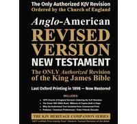 American Revised Version - NEW TESTAMENT: The ONLY Authorized Revision to the King James Bible (LARGE Print)