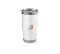 American Robin Heartbeat Stainless Steel Insulated Tumbler