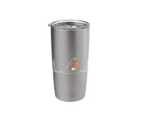 American Robin Heartbeat Stainless Steel Insulated Tumbler