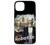 American Robotic - American Gothic Parody Case for iPhone 15 Plus