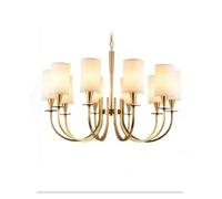 American Rural Ceiling Chandelier Nordic Living Room Copper Pendant Lights Chinese Restaurant Bedroom Kitchen Lighting