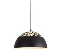 American Rural Industrial Vintage Pendant Ceiling Light Retro Kitchen Island Chandelier Metal Hollow Black Lampshade Small Pendant Light for Loft Bedroom Office Home Droplight Change for the better
