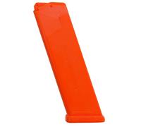 American Safety Trainer - Compatible with Glock 37 - Non-Functional Solid Polymer Training Magazine - Blaze Orange - U.S.A - Fits Model Specific Mag Holsters
