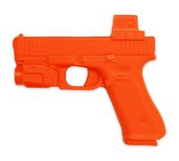 American Safety Trainer - (Compatible with Glock 45 (w/TLR-7)(Holosun 509T)) - Non-Functional Solid Polymer Gun - Blaze Orange - U.S.A. Made