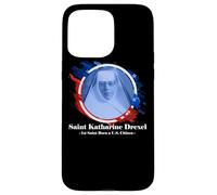American Saint St Katharine Drexel Catholic Case for iPhone 15 Pro Max