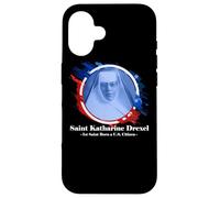 American Saint St Katharine Drexel Catholic Case for iPhone 16