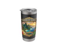 American Samoa National Park South Pacific Island Souvenir Stainless Steel Insulated Tumbler