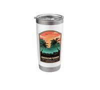 American Samoa National Park South Pacific Stainless Steel Insulated Tumbler