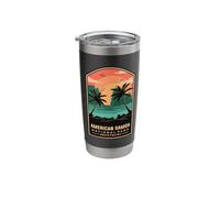 American Samoa National Park South Pacific Stainless Steel Insulated Tumbler