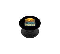 American Samoa National Park Vintage Travel Design PopSockets Adhesive PopGrip