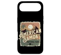 American Samoa National Park Vintage Travel Poster Style Case for iPhone Air