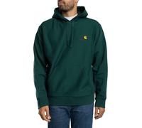 American Script Pullover Hoodie Dark Fir S