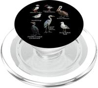 American Shorebirds Pelican Heron Puffin Birdwatcher Bird PopSockets PopGrip for MagSafe