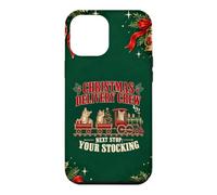 American Shorthair Cat Funny Xmas Train Crew Case for iPhone 12 Pro Max