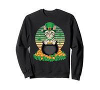 American Shorthair St Patricks Day Leprechaun Shamrock Sweatshirt