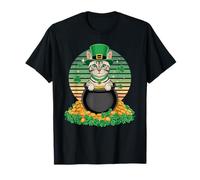 American Shorthair St Patricks Day Leprechaun Shamrock T-Shirt