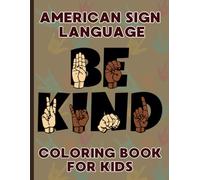American Sign Language (ASL) for Kids: African-American Themed Activity Book to learn about Letters and Spelling