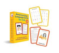 American Sign Language Cards For Kids, For Ages 3 to 6: 101 Easy ASL Signs for Nonverbal Communication