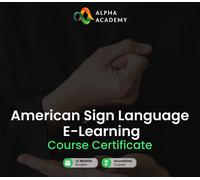 American Sign Language Certificate Alpha Academy Code