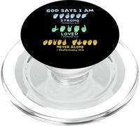 American Sign Language Hands Bible Verse Christianity PopSockets PopGrip for MagSafe