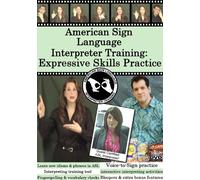 American Sign Language Interpreter Training: Expressive Skills Practice Vol 1 [DVD] [Region 1] [US Import] [NTSC]