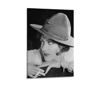 American Silent Film Actresses Gloria Swanson Poster4 Artworks Picture Print Poster Wall Art Painting Canvas Decor Home Posters 08x12inch(20x30cm)