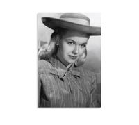 American Singer Doris Day Poster Canvas Painting Poster Wall Art Decorative Picture Prints Modern Decor 20x30inch(50x75cm)