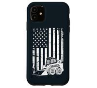 American Skid Steer Operator USA Construction Crew Case for iPhone 11