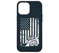 American Skid Steer Operator USA Construction Crew Case for iPhone 12 Pro Max