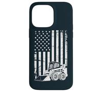 American Skid Steer Operator USA Construction Crew Case for iPhone 14 Pro Max