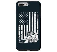American Skid Steer Operator USA Construction Crew Case for iPhone 7 Plus/8 Plus