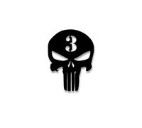 American Sniper Skull Navy Seals Team3 Sniper 10 x 7 cm #A4453