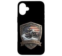 American Snowmobile Club Snow Sled Owner Snowmobiling USA Case for iPhone 16 Plus