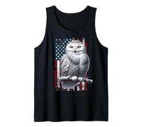 American Snowy Owl US Snowy Owl Tank Top