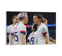 American Soccer Player Mega Rapino Sports Poster Art Print Usa Womens Soccer World Cup Uswnt Mega Rapino Cool Shoot Wall Art Decor For Bedroom Bar Cart Bathroom Living Room (56)