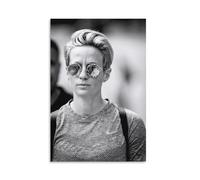 American Soccer Player Mega Rapino Sports Poster Art Print Usa Womens Soccer World Cup Uswnt Mega Rapino Cool Shoot Wall Art Decor For Bedroom Bar Cart Bathroom Living Room (43)