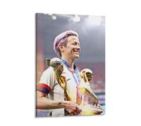 American Soccer Player Mega Rapino Sports Poster Art Print Usa Womens Soccer World Cup Uswnt Mega Rapino Cool Shoot Wall Art Decor For Bedroom Bar Cart Bathroom Living Room (50)