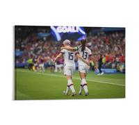 American Soccer Player Mega Rapino Sports Poster Art Print Usa Womens Soccer World Cup Uswnt Mega Rapino Cool Shoot Wall Art Decor For Bedroom Bar Cart Bathroom Living Room (33)