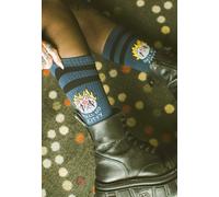 American Socks - Hell No Kitty Mid High - Socks - multicolored - Onesize - 67% Cotton, 21% Polyamide, 6% Polyester, 6% Elastane Onesize