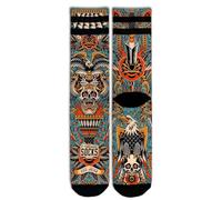 American Socks - Mid High - Sports Socks for Men and Women, Crossfit Socks, Padel Socks, Running Socks, Cycling Socks, Bike and Skate., Dagger, 42-46