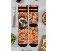American Socks - Panda Mid High - Socks - yellow - S/M - 67% CoolMax (R), 17% Polyamide, 10% Cotton, 6% Elastane S/M