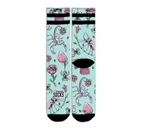 American Socks - Venom Garden Mid High - Socks - blue - L/XL - 67% CoolMax (R), 17% Polyamide, 10% Cotton, 6% Elastane L/XL