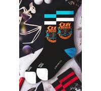 American Socks x Ozzy Osbourne - Bat Mid High - Socks - black - Onesize - 67% Cotton, 21% Polyamide, 6% Polyester, 6% Elastane