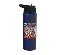 American Spanish Dual Citizenship Spanish American Stainless Steel Insulated Water Bottle