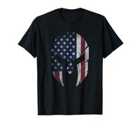 American Spartan Patriotic Warrior T-Shirt T-Shirt