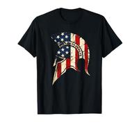 American Spartan Patriotic Warrior T-Shirt T-Shirt