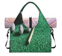 American Sport Ball Sports Duffle Bag with Shoe Compartment Ball Weekend Overnight Bags Tote Cabin Luggage Bag for Gym Yoga Travel