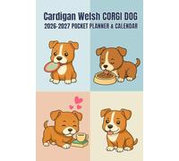 American Staffordshire Terrier Dog 2026-2027 Pocket Planner: Monthly, Weekly, and Daily Organizer for Goal Setting, Productivity, and Scheduling.