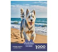 American Staffordshire Terrier Jigsaw Puzzles Puzzles for Adults Kids. 1000 Pieces Great Gifts Challenge Toy Educational Game Home Decoration for Educational Games Gifts 38x26cm/1000pcs